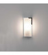 Outdoor LED Wall Lantern Polished Nickel Frosted IP44, E27