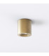 Coastal Outdoor Round Surface Mounted Downlight Brass IP44