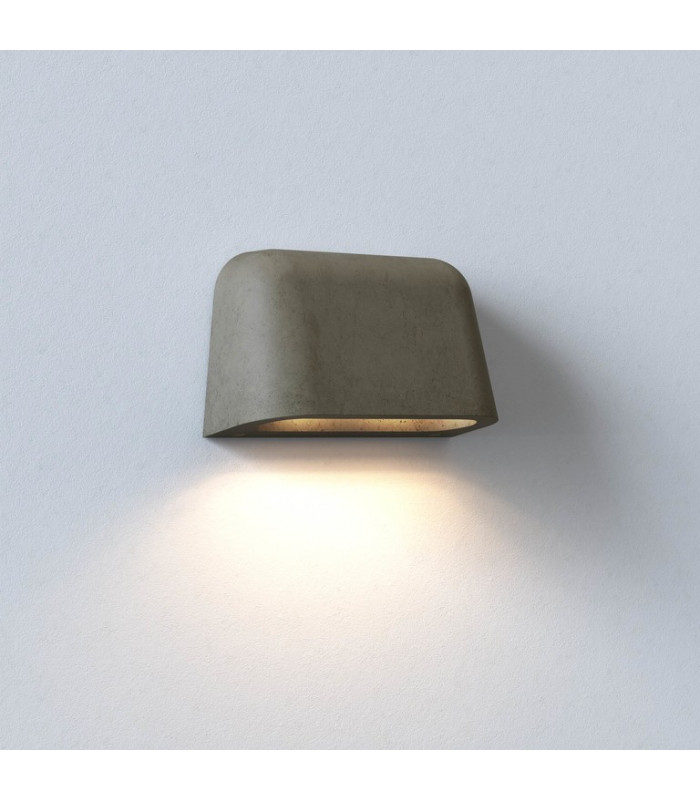 Outdoor Flush Wall Downlight Concrete IP44, GU10