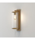 Flush Wall Lantern Antique Brass IP23, E27