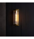 Flush Wall Lantern Antique Brass IP23, E27