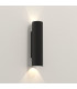 Coastal Outdoor Up Down LED Wall Light Textured Black, GU10