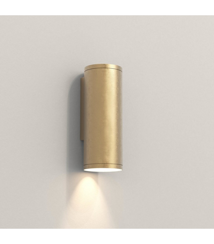 Coastal Outdoor LED Wall Light Brass IP44, GU10