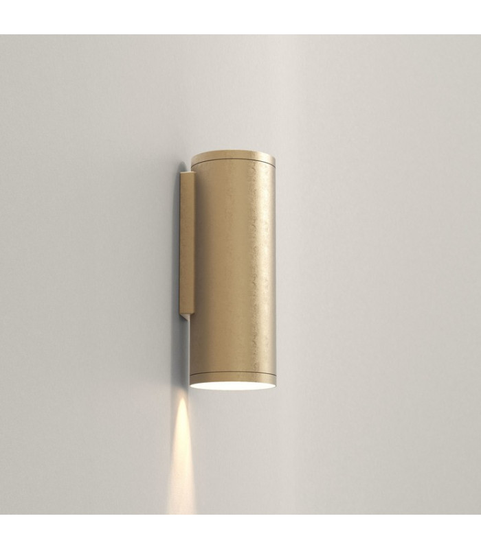 Coastal Outdoor LED Wall Light Brass IP44, GU10