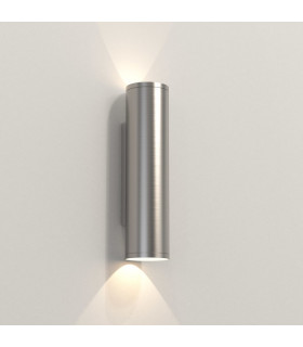 Coastal Outdoor LED Up Down Wall Light Stainless Steel IP44, GU10