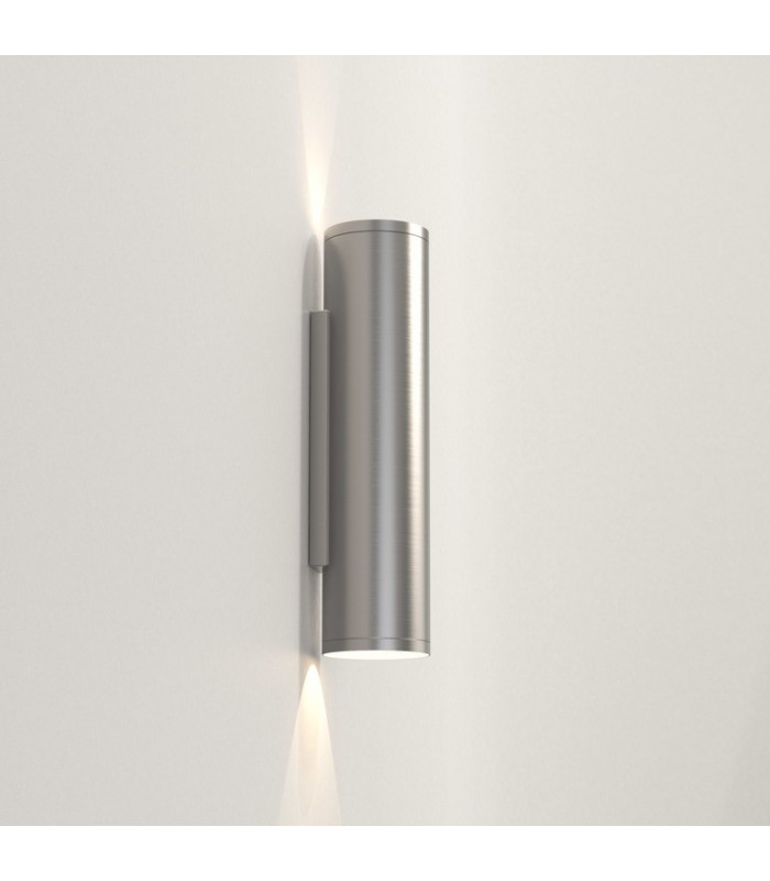 Coastal Outdoor LED Up Down Wall Light Stainless Steel IP44, GU10