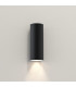 Coastal LED Outdoor Up Down Wall Light Textured Black IP44, GU10