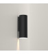 Coastal LED Outdoor Up Down Wall Light Textured Black IP44, GU10