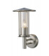 Wall Lamp 1 Light E27 IP44 Exterior Stainless Steel, Clear