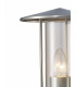 Wall Lamp 1 Light E27 IP44 Exterior Stainless Steel, Clear