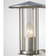 Wall Lamp 1 Light E27 IP44 Exterior Stainless Steel, Clear