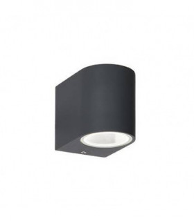 1 Light Outdoor Wall Light Anthracite IP44, G9