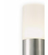 Upward Lighting Cylinder Wall Lamp, 10W LED IP44, 4000K, Stainless Steel , Frosted Polycarbonate Diffuser