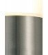 Upward Lighting Cylinder Wall Lamp, 10W LED IP44, 4000K, Stainless Steel , Frosted Polycarbonate Diffuser