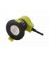 Dimmable LED Recessed Downlight, Matt Black, 38 deg. Beam Angle, 760lm, 2700K, IP65, DRIVER INCLUDED