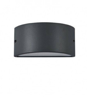 1 Light Outdoor Up Down Wall Light Anthracite IP44, E27