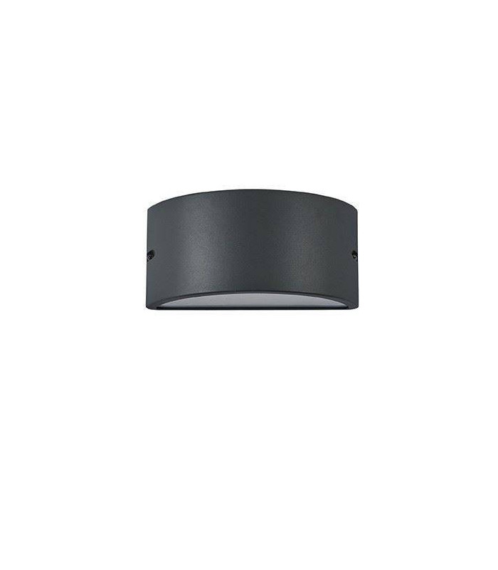 1 Light Outdoor Up Down Wall Light Anthracite IP44, E27