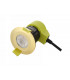 Dimmable LED Recessed Downlight, Polished Brass, 38 deg. Beam Angle, 760lm, 2700K, IP65, DRIVER INCLUDED