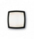 3 Light Outdoor Wall Light Black IP54, E14