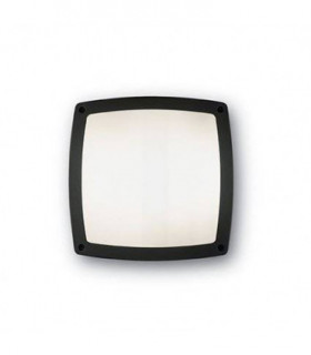 3 Light Outdoor Wall Light Black IP54, E14