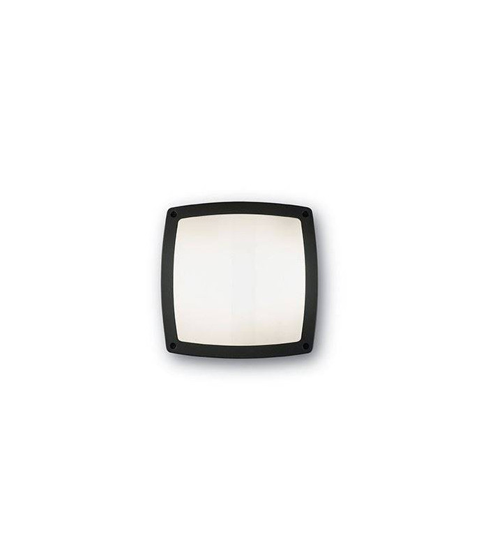 3 Light Outdoor Wall Light Black IP54, E14