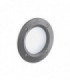 LED 1 Light Outdoor Recessed Light Grey IP66