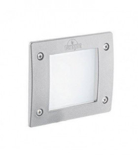LED 1 Light Square Outdoor Recessed Light White IP66