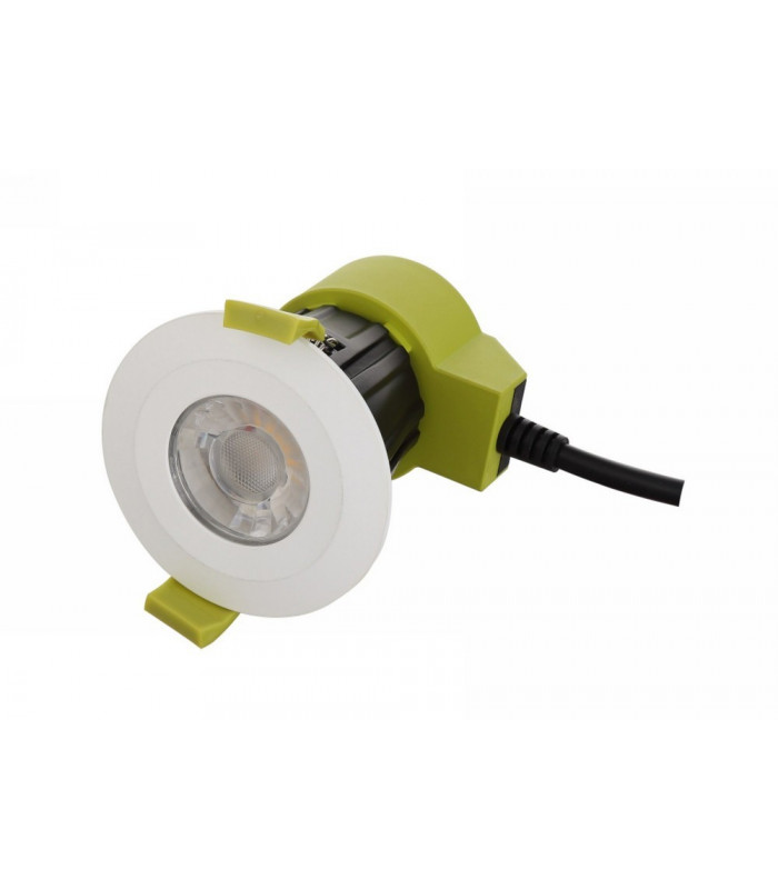 Dimmable LED Recessed Downlight, White, 38 deg. Beam Angle, 800lm, 4000K, IP65, DRIVER INCLUDED