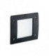 LED 1 Light Square Outdoor Recessed Light Black IP66