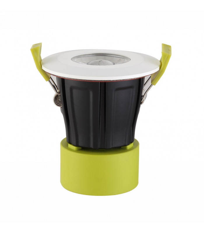 Dimmable LED Recessed Downlight, White, 38 deg. Beam Angle, 800lm, 4000K, IP65, DRIVER INCLUDED