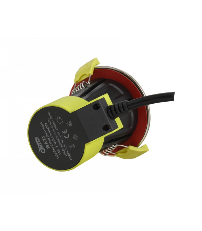 Dimmable LED Recessed Downlight, Antique Copper, 38 deg. Beam Angle, 840lm, 5000K, IP65, DRIVER INCLUDED