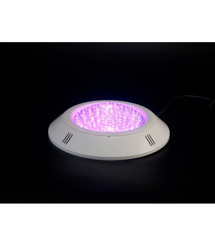 15W, 12V White Trim LED External Light, 120 deg. Beam Angle, RGB, IP68, DRIVER NOT INC., Suitable Controller Required R/G/B/V+