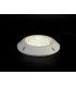 15W, 12V White Trim LED External Light, 120 deg. Beam Angle, RGB, IP68, DRIVER NOT INC., Suitable Controller Required R/G/B/V+