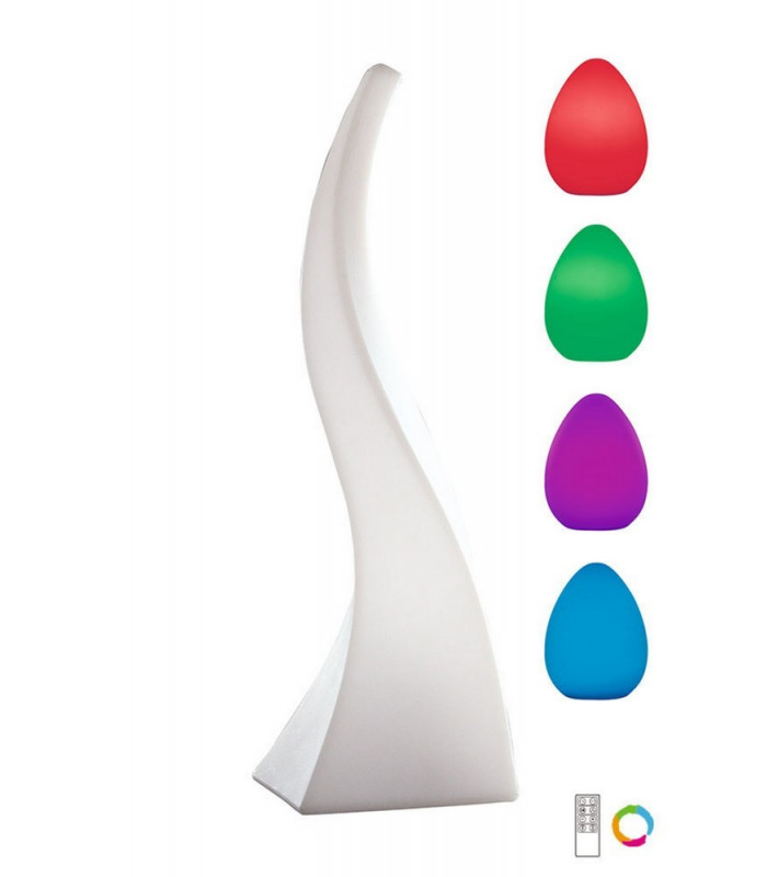 Table Lamp Large Induction LED RGB Outdoor IP65 , 120lm, Opal White