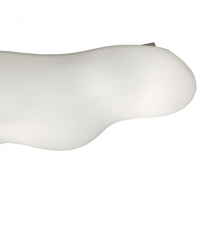 Ceiling 6 Light E27 Outdoor IP44, Opal White