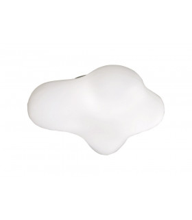 Ceiling 4 Light E27 Outdoor IP44, Opal White