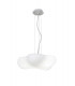 Ceiling Pendant 4 Light E27 Indoor, Matt White, Opal White