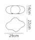 Table Lamp 3W LED 3000K, 280lm, Opal White