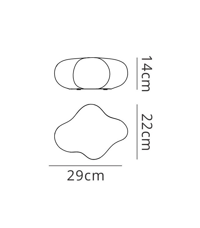Table Lamp 3W LED 3000K, 280lm, Opal White