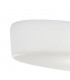 Ceiling Pendant 6 Light E27 IP44, Matt White, Opal White