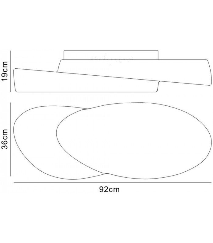 Ceiling 6 Light E27 Outdoor IP44, Matt White, Opal White