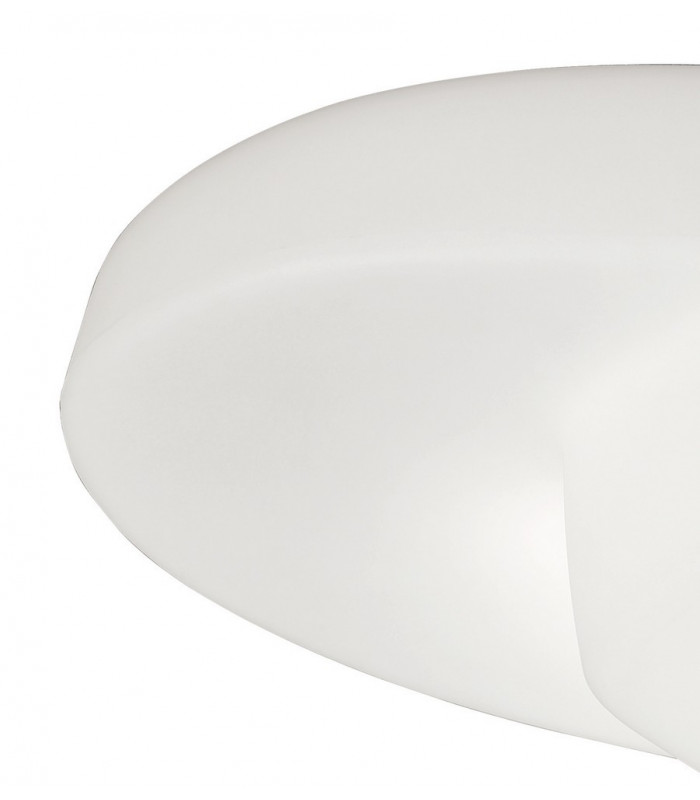 Ceiling 4 Light E27 Outdoor IP44, Matt White, Opal White