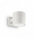 1 Light Outdoor Up Down Wall Light White, Putty IP54, G9