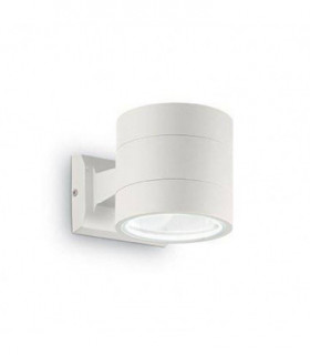 1 Light Outdoor Up Down Wall Light White, Putty IP54, G9