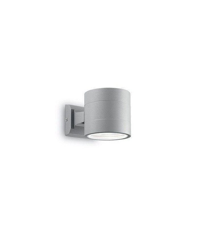 1 Light Outdoor Up Down Wall Light White, Grey IP54, G9