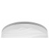 Flush Ceiling Light Medium Round 36W LED IP44 3000K, 3240lm, Matt White, White Acrylic