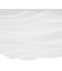 Flush Ceiling Light Medium Round 36W LED IP44 3000K, 3240lm, Matt White, White Acrylic
