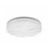 Flush Ceiling Light Medium Round 40W LED IP44, Tuneable 3000K-6500K, 3200lm, Dimmable via RF Remote Ctrl Matt White