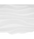 Flush Ceiling Light Small Round 24W LED IP44 3000K, 2160lm, Matt White, White Acrylic