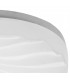 Flush Ceiling Light Small Round 24W LED IP44, Tuneable 3000K-6500K, 2160lm, Dimmable via RF Remote Ctrl Matt White